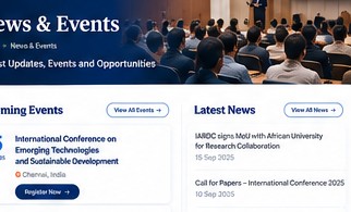 Conferences, Training & Capacity Building